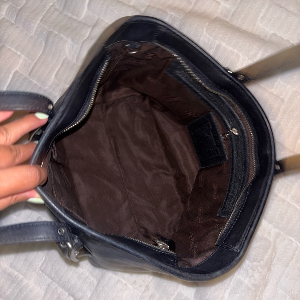 Vintage ✨ Coach Black Tote Medium Legacy 9847 - Picture 6 of 9